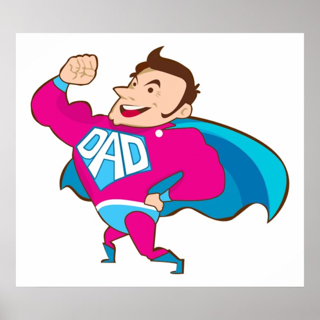 PÓSTER SUPER DAD (Frente)
