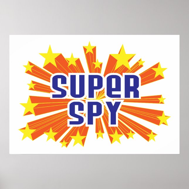 Póster Super espía (Frente)