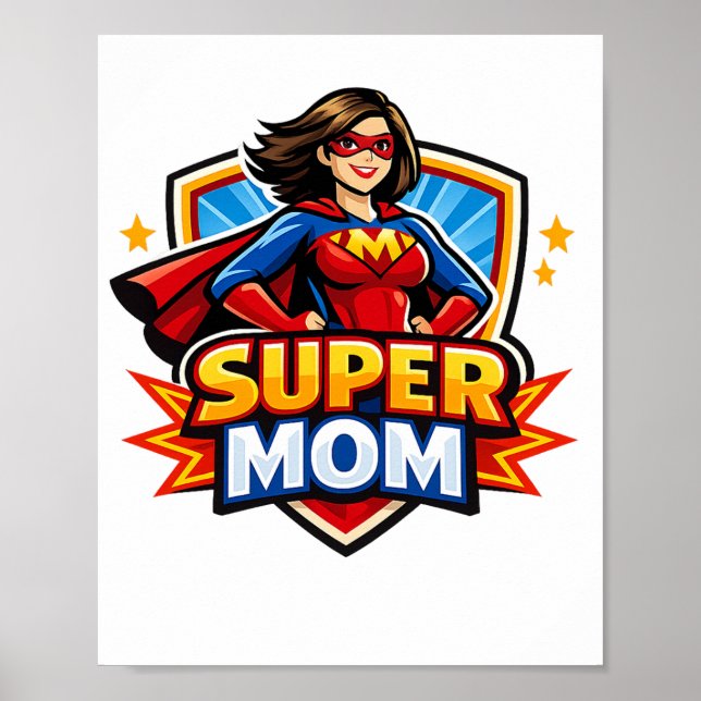 Póster Super Mamá (Frente)