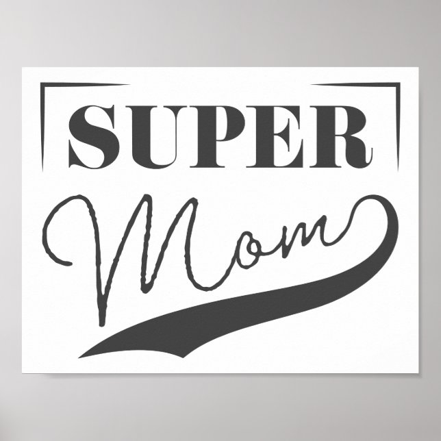 Póster Super Mamá (Frente)
