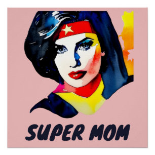 Póster Super Mamá