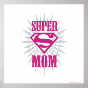 Póster Super Mom Starburst