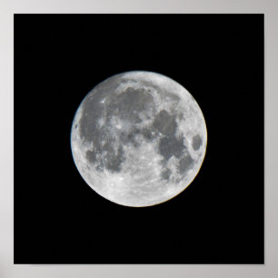 Póster Super Moon Mendota Heights Minnesota
