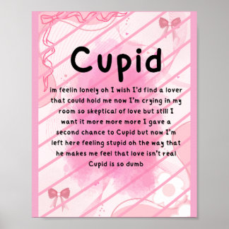 Póster 💗🎀 Super Rosa Cupido 💕✨