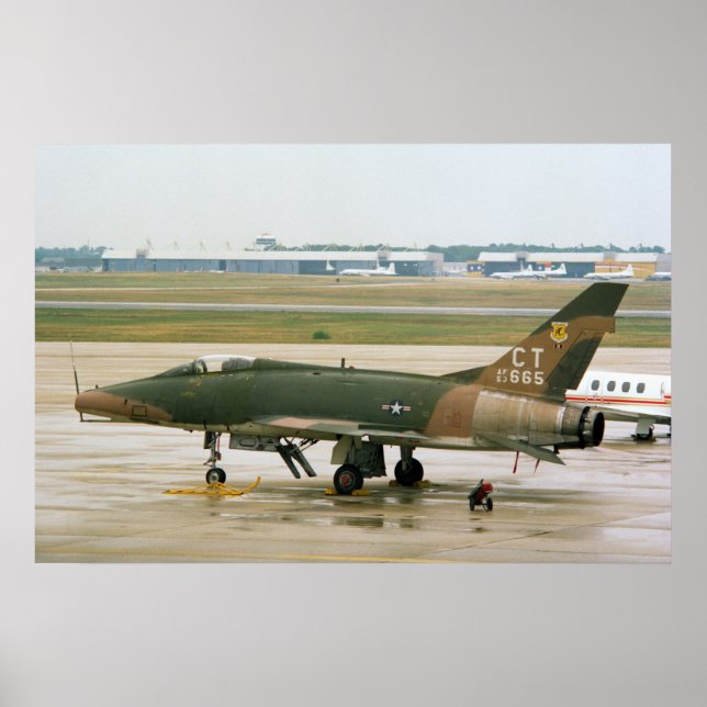 Póster Super Saber F-100 (Frente)