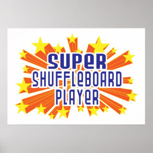Póster Super Shuffboard Player