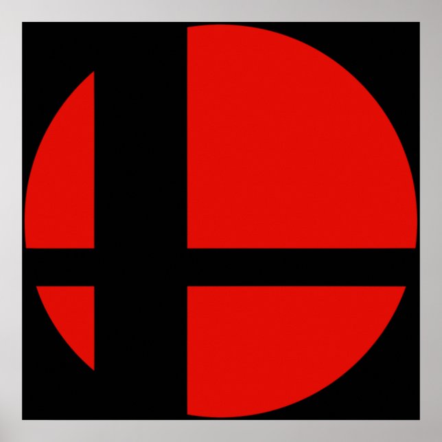 Póster Super Smash Bros (Frente)