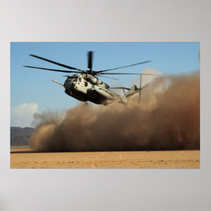 Póster Super Stallion CH-53E