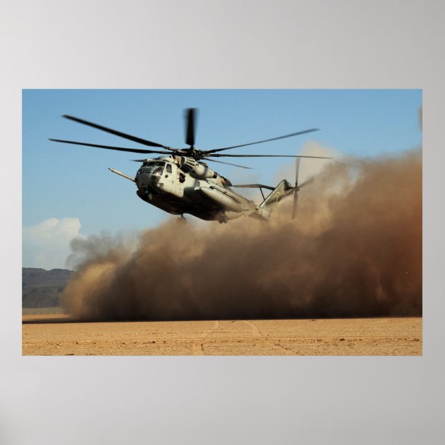 Póster Super Stallion CH-53E (Frente)