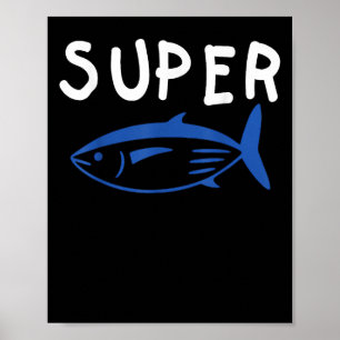 Póster Super Tuna Fish Army Gracioso Kpop Music Gifts Men