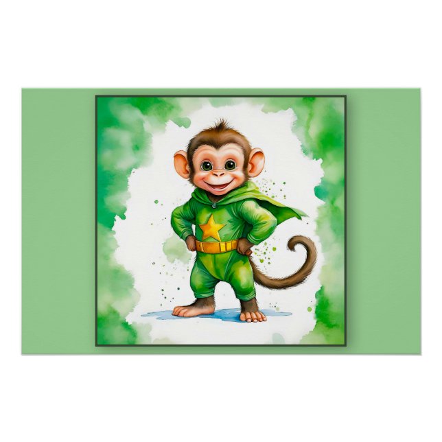 Póster Superaffe, (Anverso)