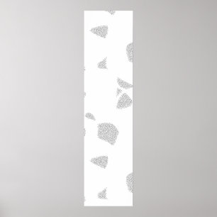 Póster Superalimento, Letrero de pedestal de Mercurio