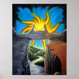 Póster Superar las brechas