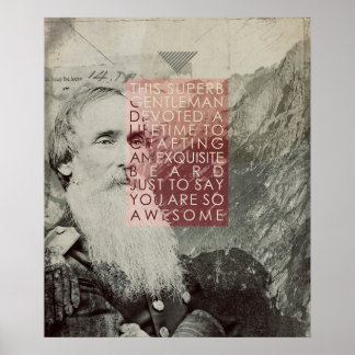 Póster Superb Gentleman Poster