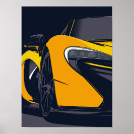 Póster Supercoche P1