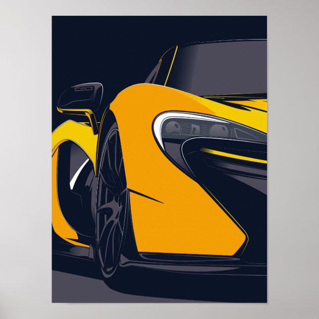 Póster Supercoche P1 (Frente)