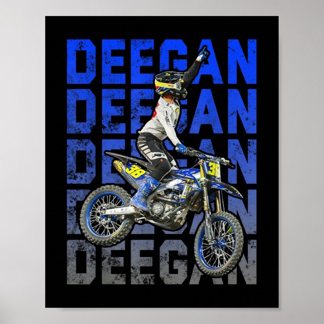 Póster Supercross Motocross Haiden-deegs-risk Halloween (Frente)