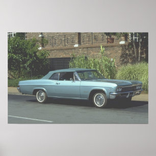 Póster Superdeporte de Chevrolet Impala 1966