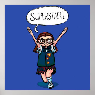 Póster Superestrella