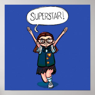 Póster Superestrella