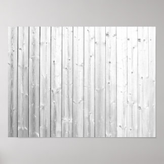 Póster superficie de madera de textura blanca