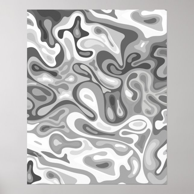 Póster Superficie líquida 13 (Frente)