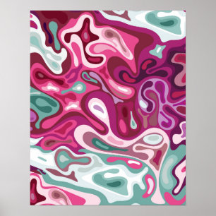 Póster superficie líquida 3