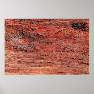 Póster Superficie maderera dura antigua y rústica, fondo