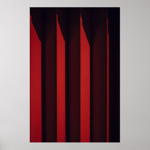 Póster Superficie roja