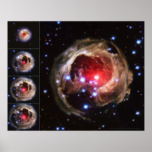 Póster Supergiant Star V838 Monocerotis 20x16 (20x16) (Frente)