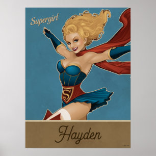 Póster Supergirl Bombshell
