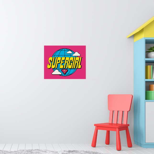 Póster Supergirl Global Pop Graphic (Guardería 1)