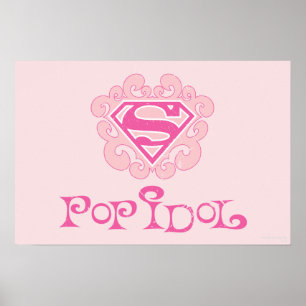 Póster Supergirl Pop Idol