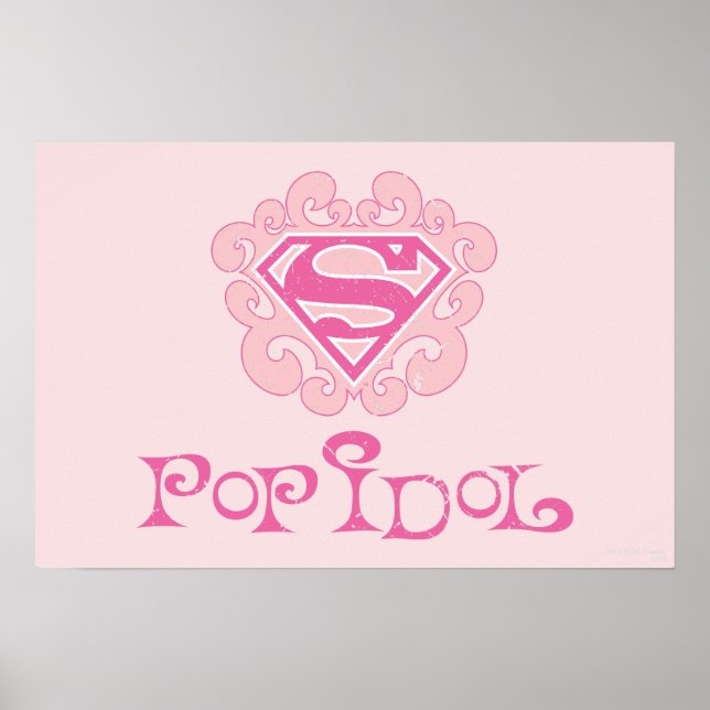 Póster Supergirl Pop Idol (Frente)