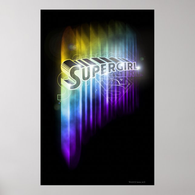 Póster Supergirl Rainbow (Frente)