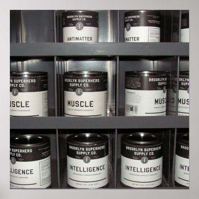 Póster Superhero Supplies (Frente)