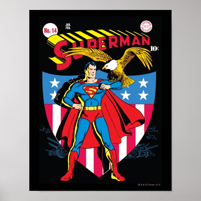 Póster Superman #14 (Frente)
