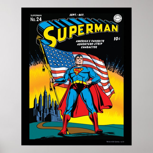 Póster Superman #24 (Frente)