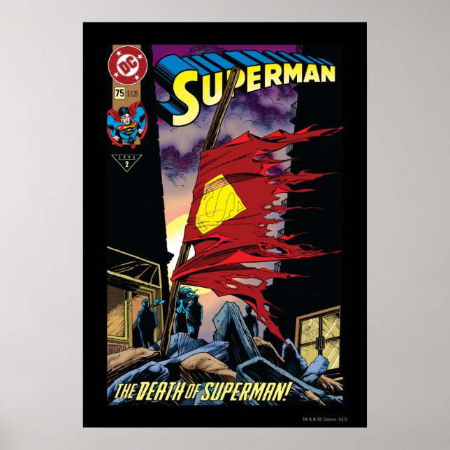 Póster Superman #75 1993 (Frente)
