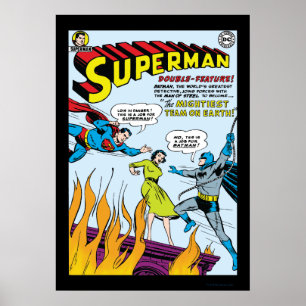 Póster Superman (doble rasero con Batman)
