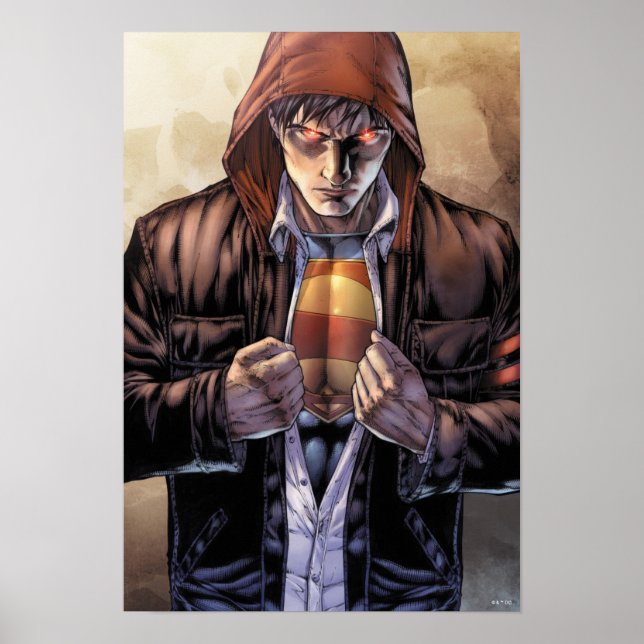 Póster Superman Earth Cover - Color (Frente)