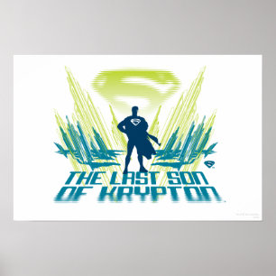 Póster Superman El último hijo de Krypton