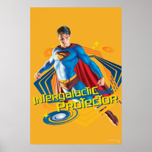 Póster Superman Intergalactic Protector
