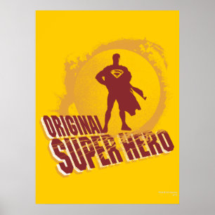 Póster Superman original Super Héroe