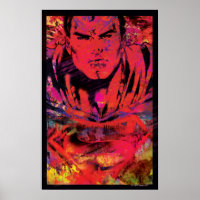 Superman Red Grunge