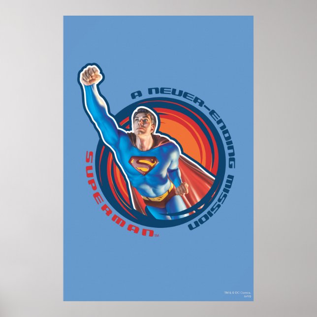 Póster Superman una misión interminable (Frente)
