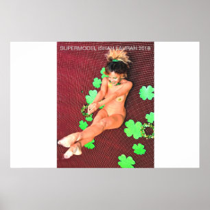 PÓSTER SUPERMODEL ISHAH LAURAH ST. DÍA DEL PATTY 2018