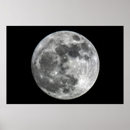 Póster Supermoon Moon Poster