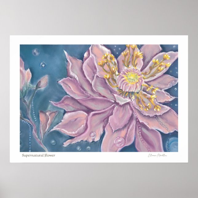 Póster Supernatural Flower (Frente)