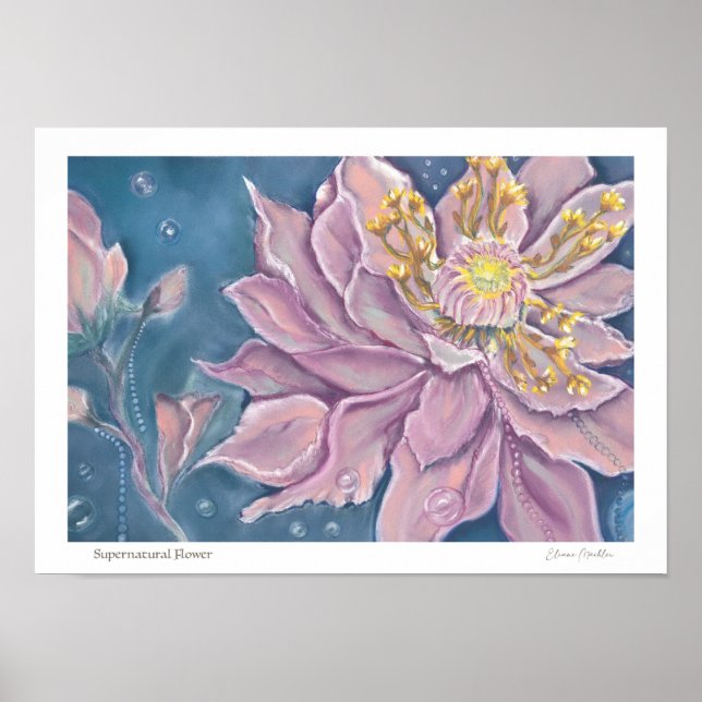 Póster Supernatural Flower (Frente)